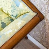 Vintage Walnut Sofa, 1950s