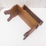 Wooden step stool vintage country decoration
