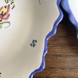 Old Martres Tolosane dessert plates