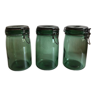 Set of 3 jars Solidex