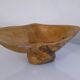 Vide poche monoxyle en bois 1970