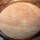 Wooden oval frame