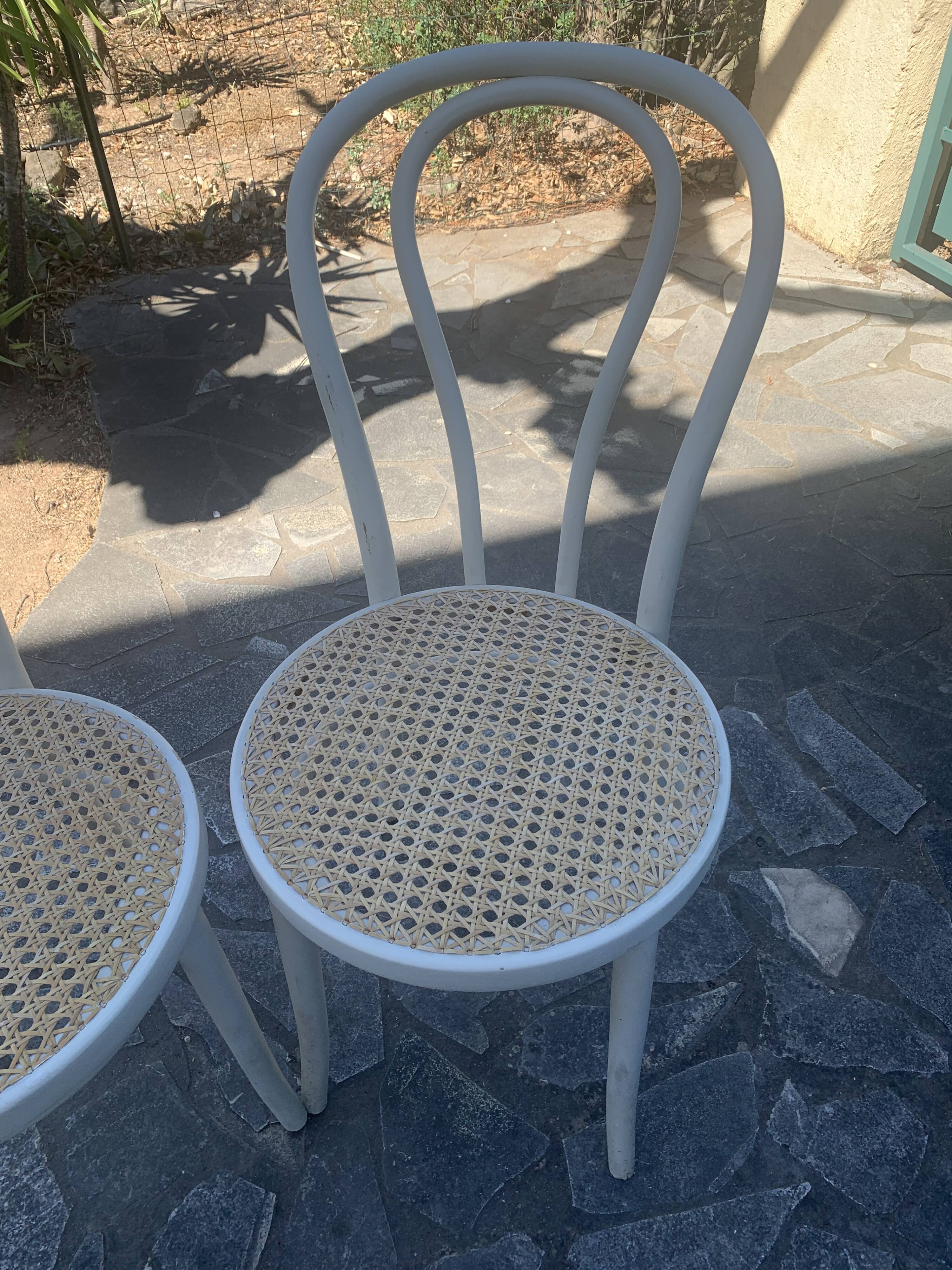 Thonet bistro chairs