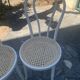 Thonet bistro chairs
