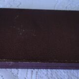 Set 10 old knives stainless blade white handle