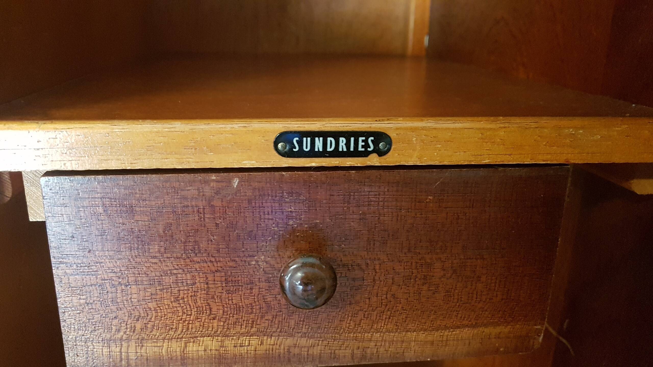 English wardrobe known as college years 40/50