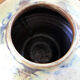 Blue ceramic pot vase