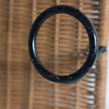 Coat rack 4 hooks in vintage rattan