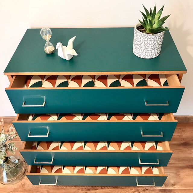 Vintage duck blue commodity