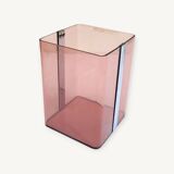 Michel Dumas basket or umbrella stand for Roche Bobois in plexiglass
