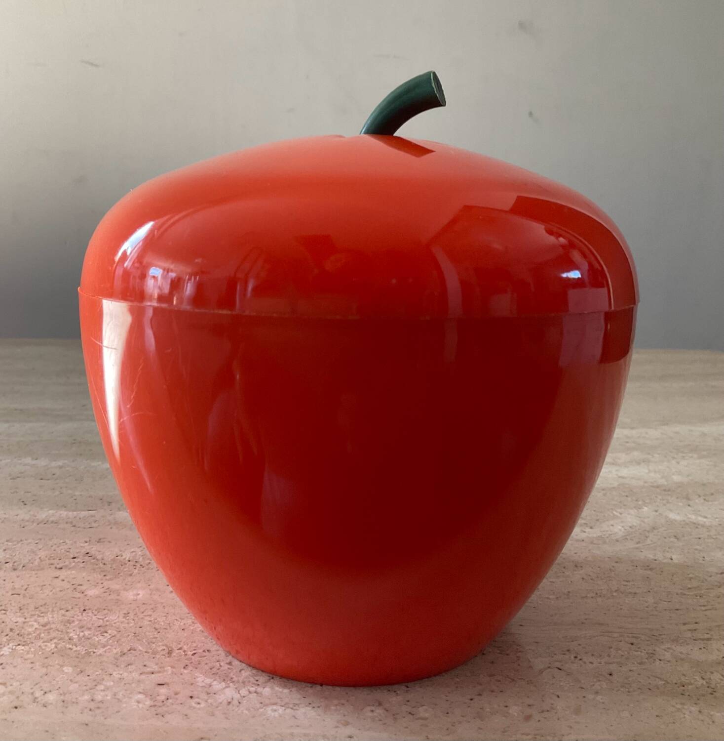 Vintage 70s Apple Ice Bucket