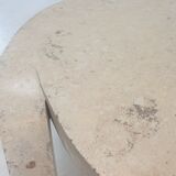Mactan Stone or Fossil Stone Coffee Table, 1980's