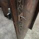Antique solid oak wardrobe – late 18th / early 19th century – rustic