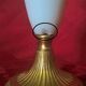 Amphora lamp with zoomorphic handles