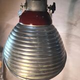 lampadaire 1940  rarestyle projecteur pieds sur roulettes  alu masif    180x110x70