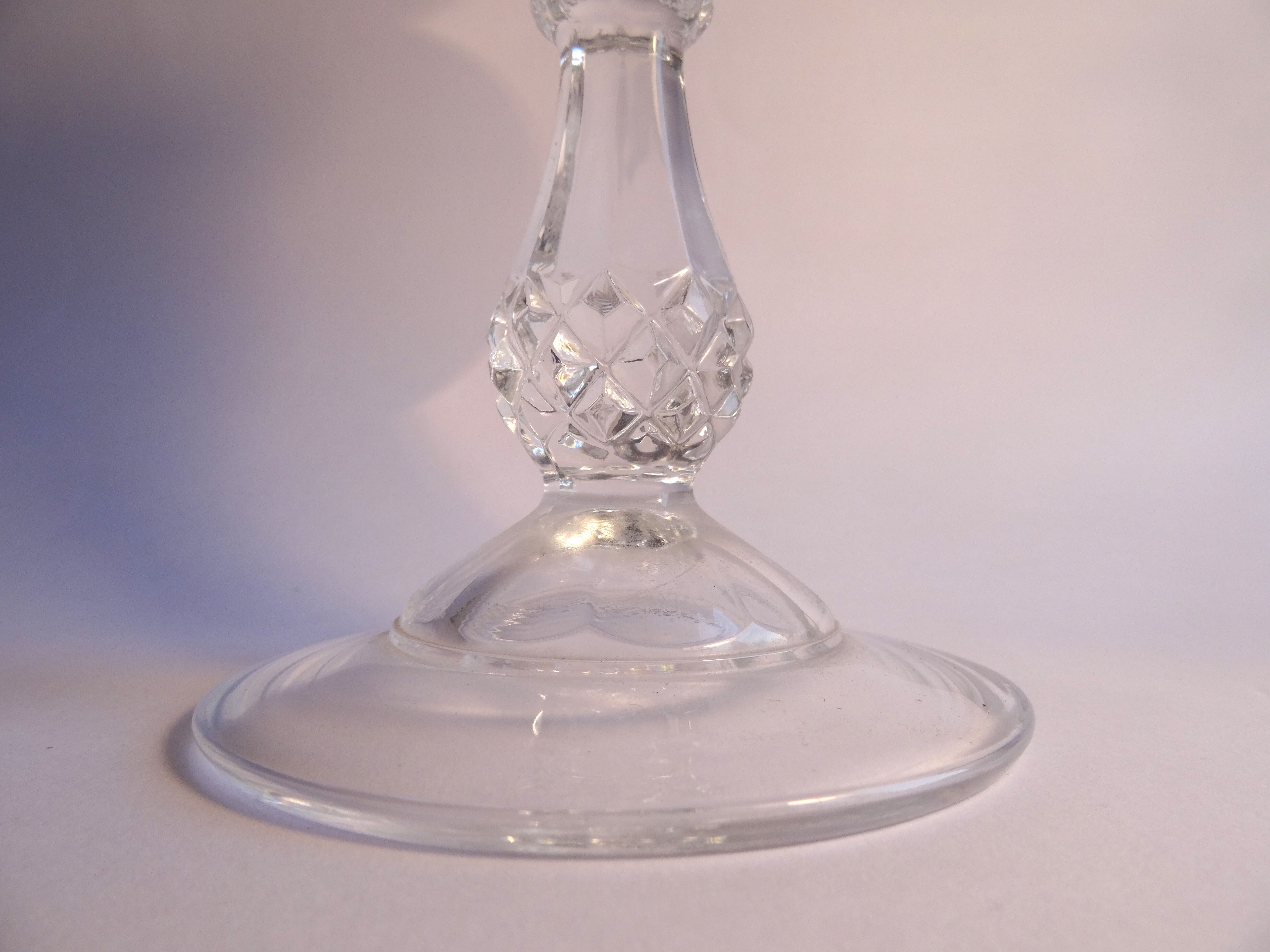 Arques crystal candle holder