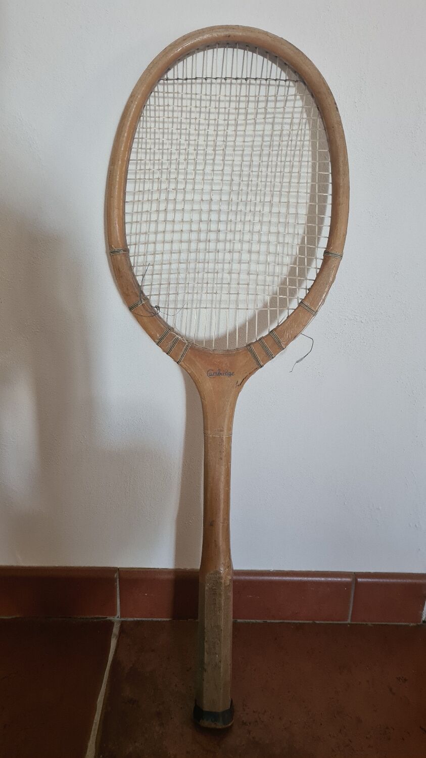 Old tennis racket