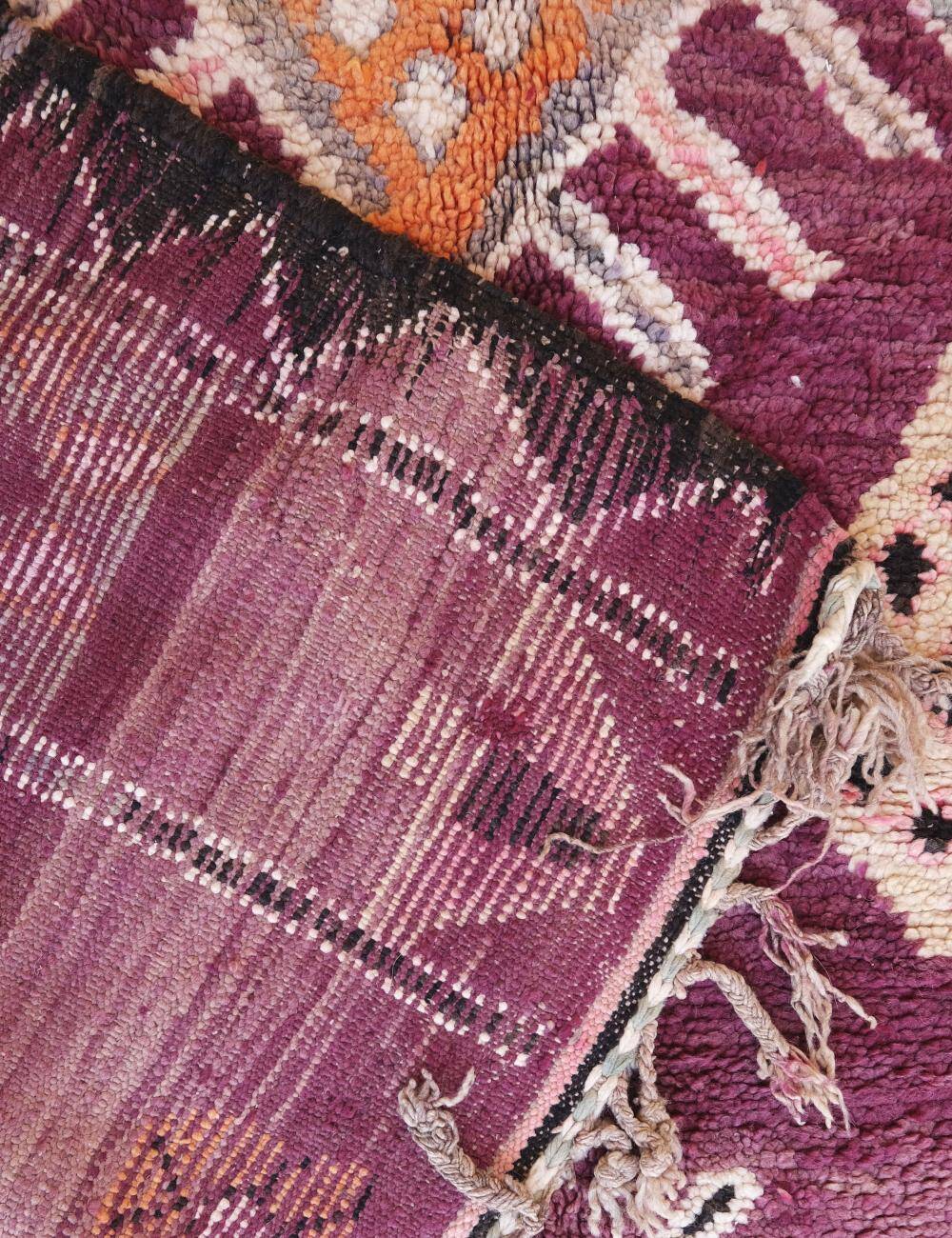 Vintage Moroccan Rug - 404 x 190 cm