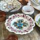Flower plate serving