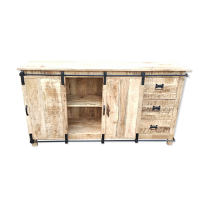 Buffet en bois clair