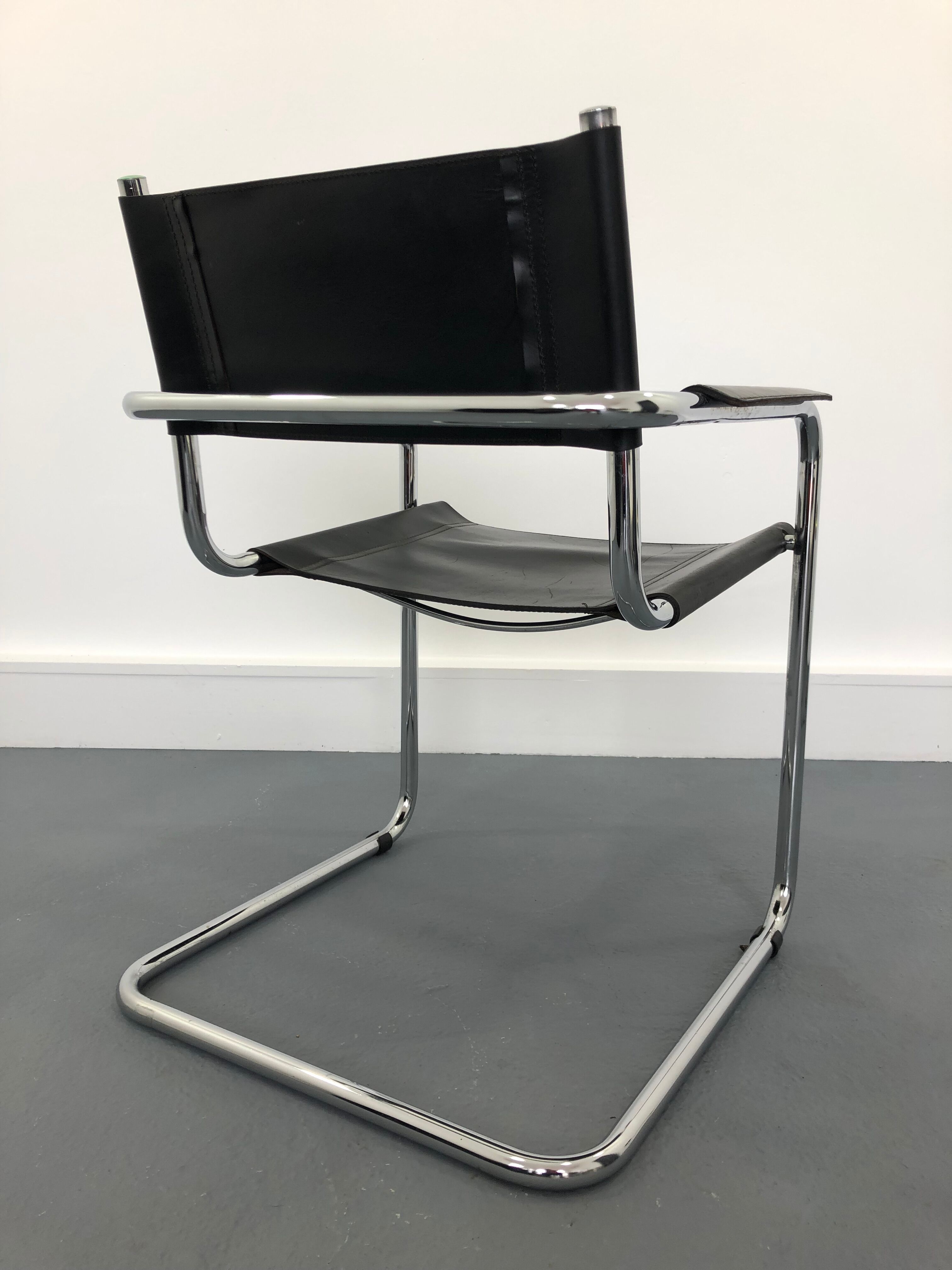 Italy chrome chair, 1970s