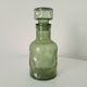 Vintage 60s carafe in bubbled molded glass