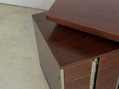 Vintage desk by Ennio Fazioli/Ico Parisi for Mim Italy, 1970s