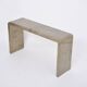Mid-Century Modern Console Table Made of Laquered Goat Skin by Aldo Tura