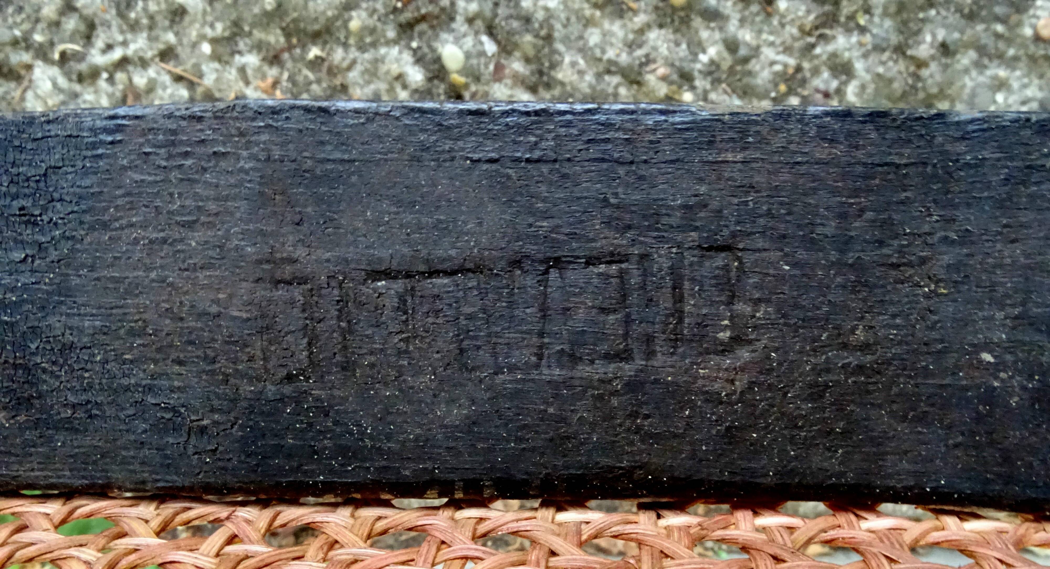 Chaise N°22 par Chevallier à Fiume vers 1890, no Thonet