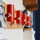 Lot de 4 appliques modernistes