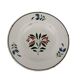 Antique ceramic plate made in France, early 20th century.