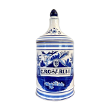 Blue earthenware jar C. Rosarum