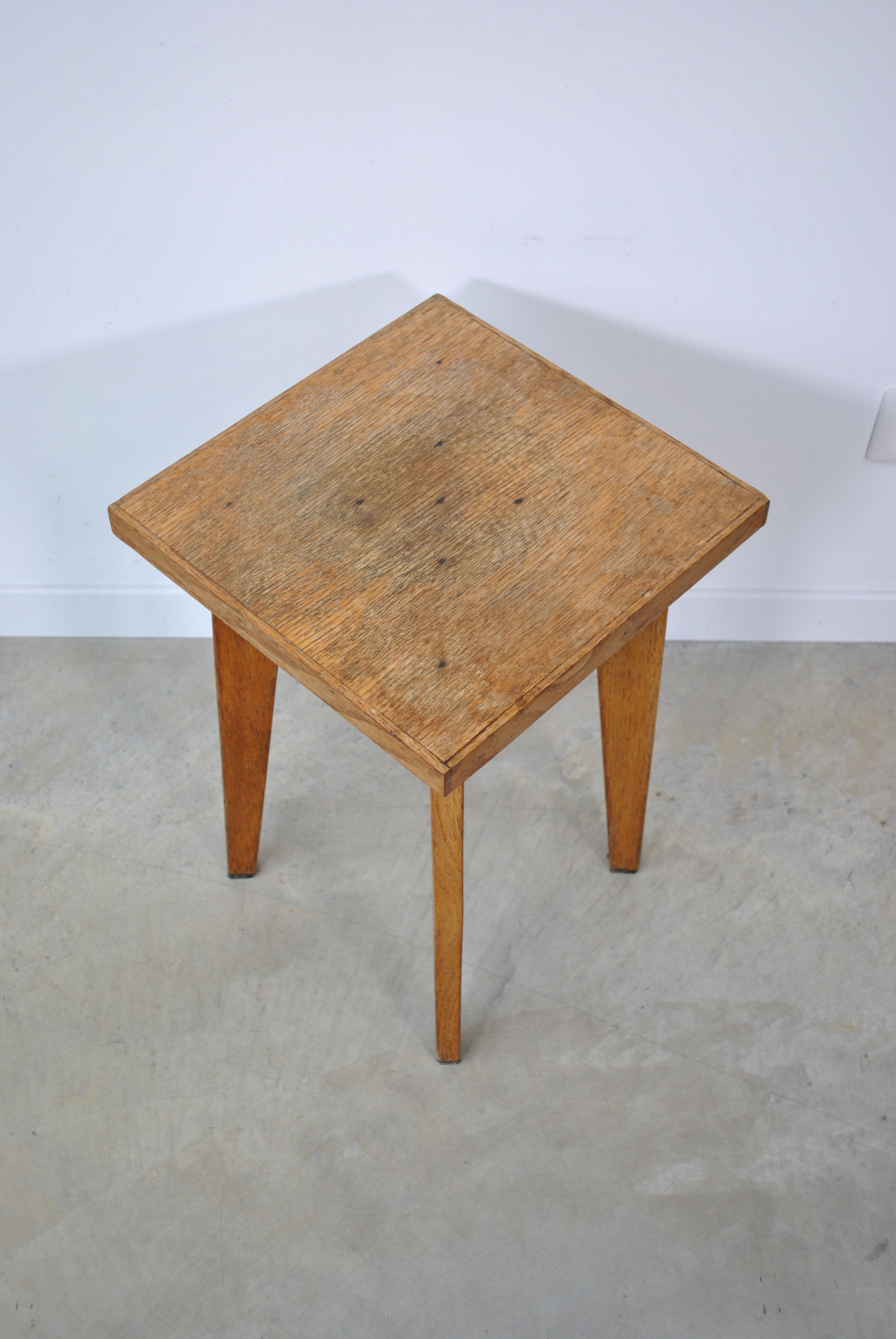 1950 oak side table