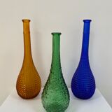 Empoli carafe with bubbled glass