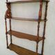 Wooden wall shelf xixith napoleon iii