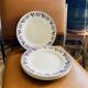 4 vintage plates Niderviller Moselle France