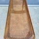 Louis XVI style piano bench in wood and cane
