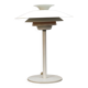 White vintage Danish desk lamp by Jeka Metaltryk - Model Sofie - Denmark 70s