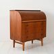 Bureau Secrétaire Vintage Scandinave en Teck