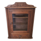 French Art Deco Oak Wall Cabinet, 1930s