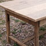 Old farmhouse table 2 drawers