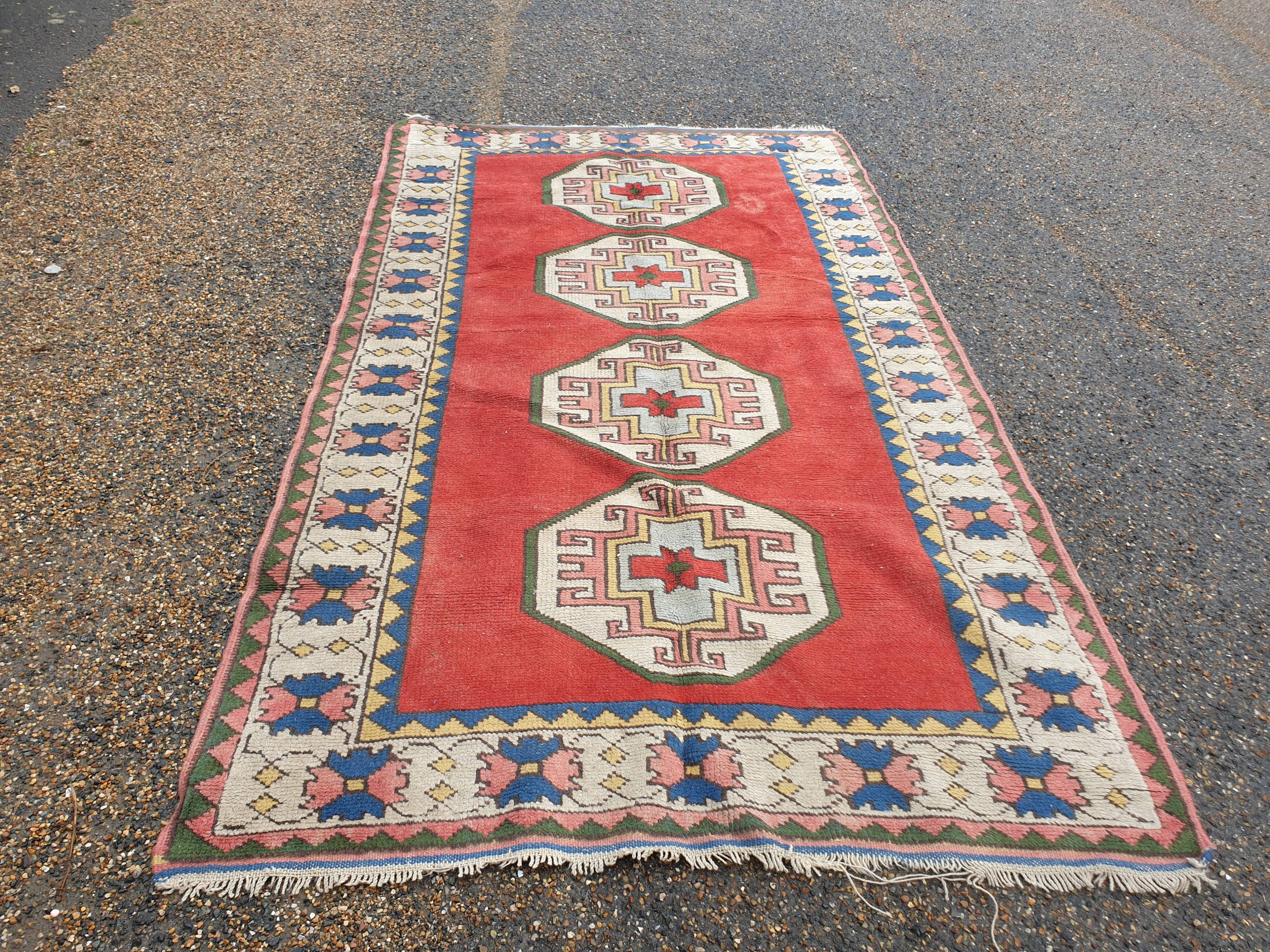 Oriental wool rug