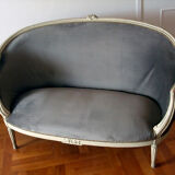 Sofa Basket period Louis XV-Louis XVI