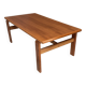 Teak coffee table by Burchardt Nielsen Denmark 1960