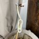 Suspension vintage en nacre et laiton