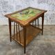 Double-tray serving table