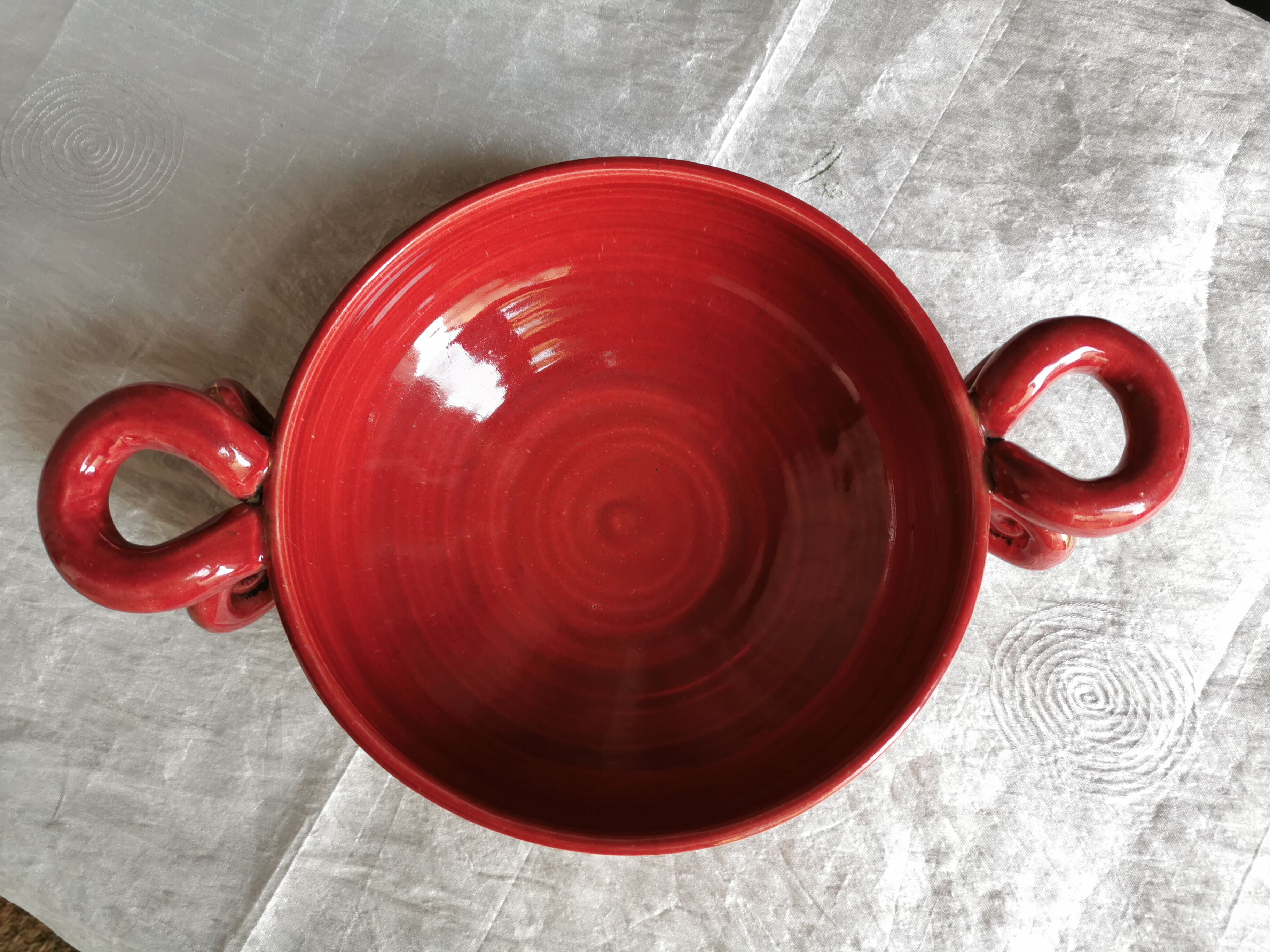 Vintage cup of "clement massier"