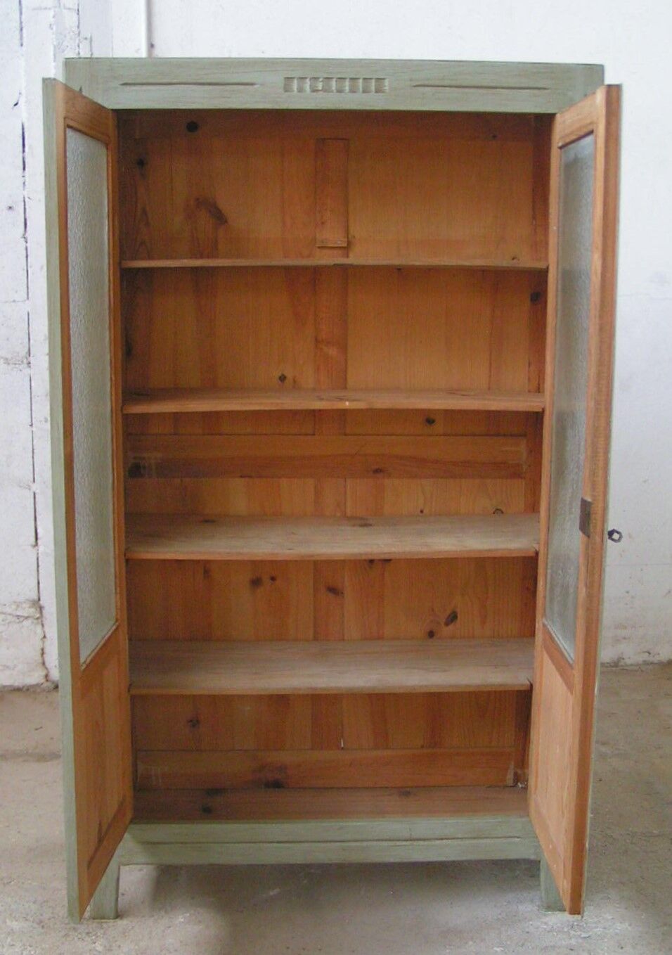 Glazed bookcase cabinet