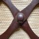 Extendable vintage wall coat rack