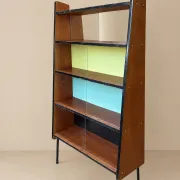 Bibliothèque années 60 Fonteneau & Cie